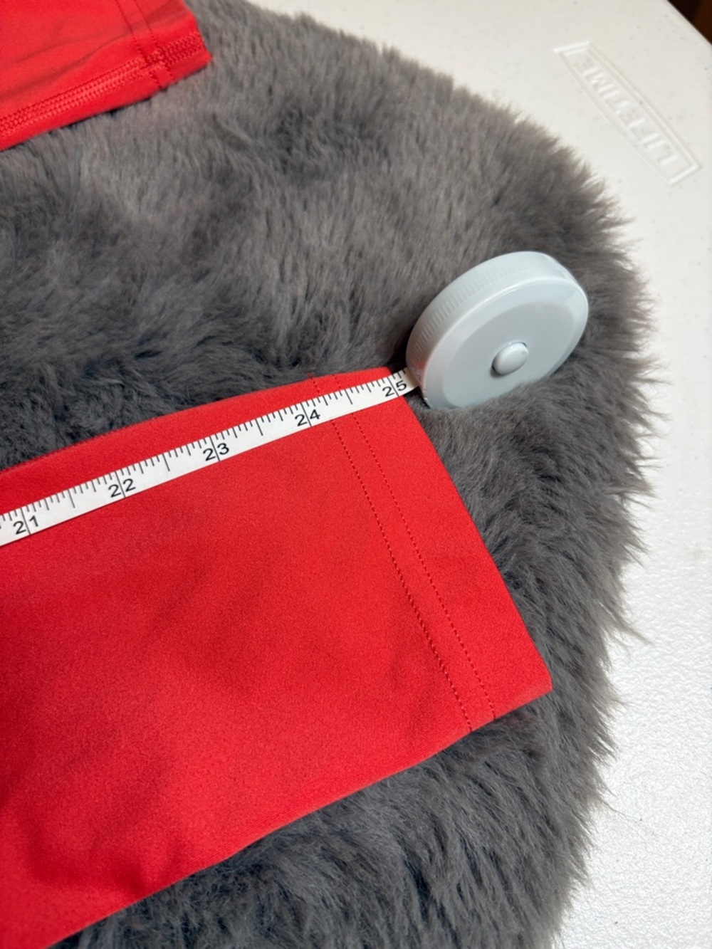 Gymshark Coral-Red High-Waist Active Leggings Size Small - Picture 5 of 6
